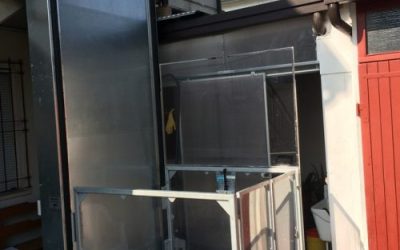 Nuova installazione piattaforma elevatrice per disabili a Ravenna